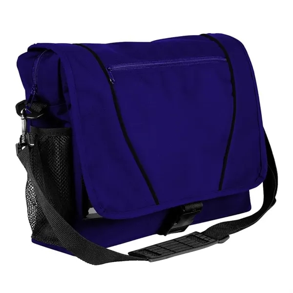 Order Custom Logo Nylon Poly Shoulder Bike Bags-Extensive Color Options-16x12x4. Union... from ASI 73775 Unionwear