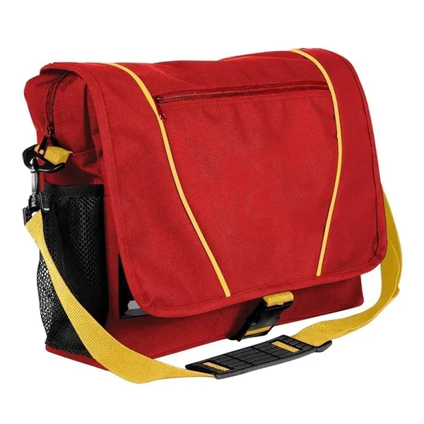Order Custom Logo Nylon Poly Shoulder Bike Bags-Extensive Color Options-16x12x4. Union... from ASI 73775 Unionwear