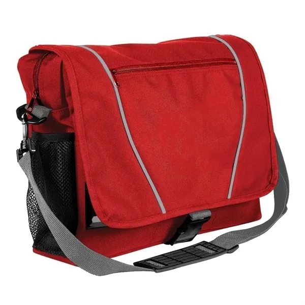 Order Custom Logo Nylon Poly Shoulder Bike Bags-Extensive Color Options-16x12x4. Union... from ASI 73775 Unionwear