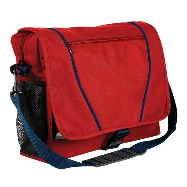Order Custom Logo Nylon Poly Shoulder Bike Bags-Extensive Color Options-16x12x4. Union... from ASI 73775 Unionwear