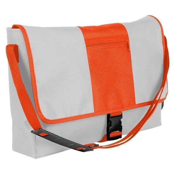 Order Custom Logo Nylon Poly Dad Shoulder Bags-Extensive Color Options-3 Sizes.... from ASI 73775 Unionwear