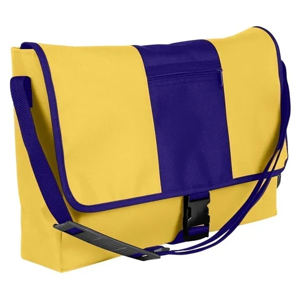Order Custom Logo Nylon Poly Dad Shoulder Bags-Extensive Color Options-3 Sizes.... from ASI 73775 Unionwear