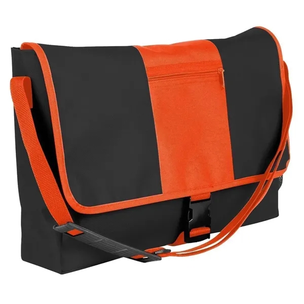 Order Custom Logo Nylon Poly Dad Shoulder Bags-Extensive Color Options-3 Sizes.... from ASI 73775 Unionwear