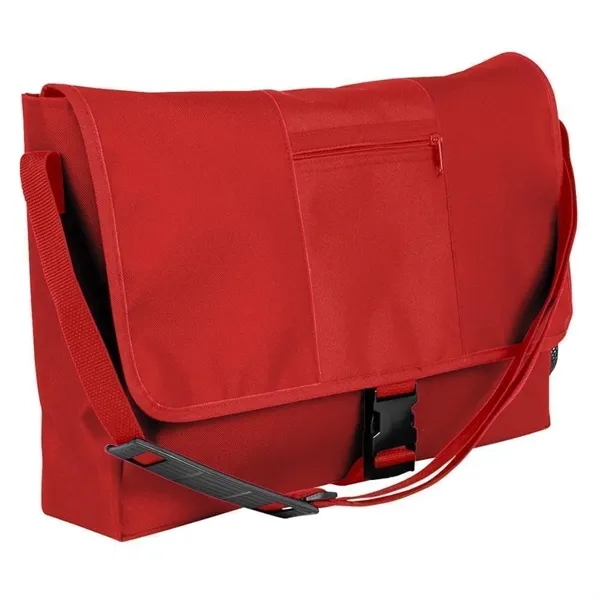 Order Custom Logo Nylon Poly Dad Shoulder Bags-Extensive Color Options-3 Sizes.... from ASI 73775 Unionwear