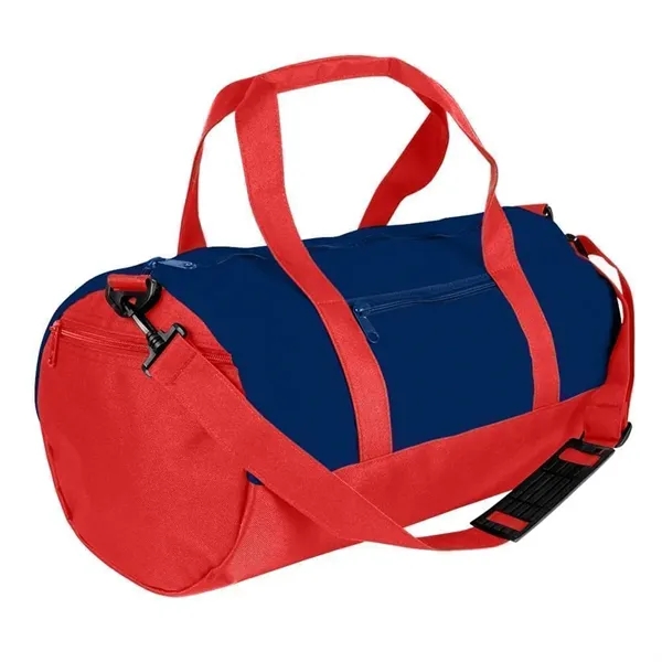 Order Custom Logo Heavy Canvas Athletic Barrel Bags-Extensive Color Options-9 Sizes.... from ASI 73775 Unionwear