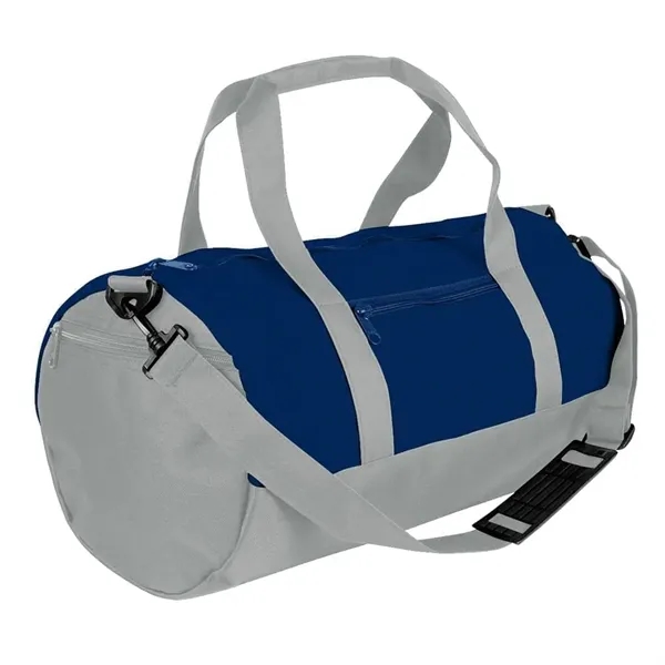 Order Custom Logo Heavy Canvas Athletic Barrel Bags-Extensive Color Options-9 Sizes.... from ASI 73775 Unionwear