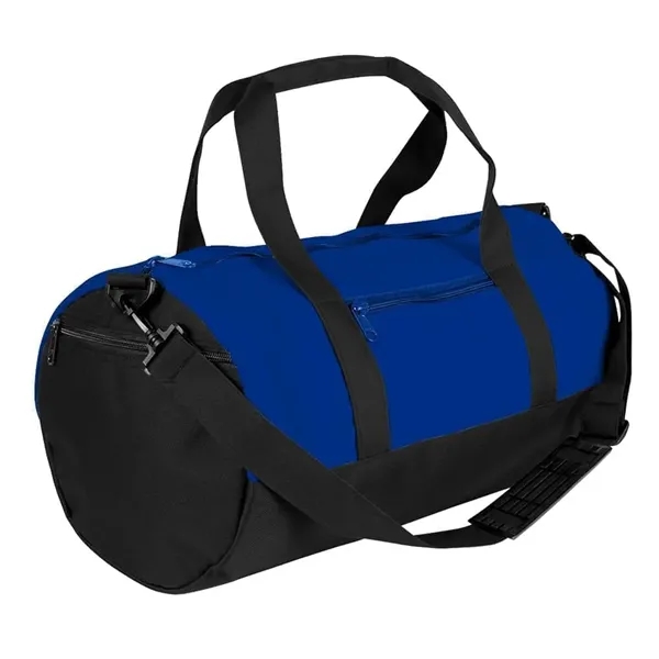 Order Custom Logo Nylon Poly Athletic Barrel Bags-Extensive Color Options-9 Sizes.... from ASI 73775 Unionwear