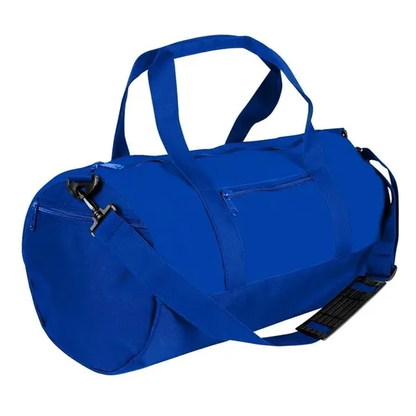 Order Custom Logo Nylon Poly Athletic Barrel Bags-Extensive Color Options-9 Sizes.... from ASI 73775 Unionwear