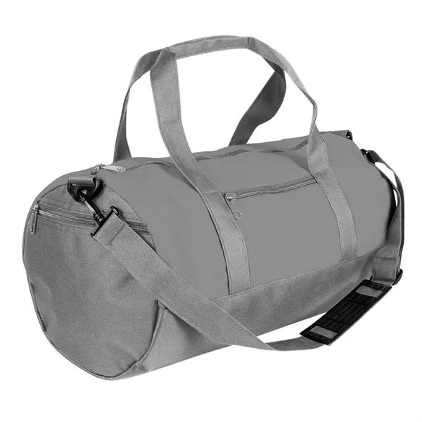 Order Custom Logo Nylon Poly Athletic Barrel Bags-Extensive Color Options-9 Sizes.... from ASI 73775 Unionwear