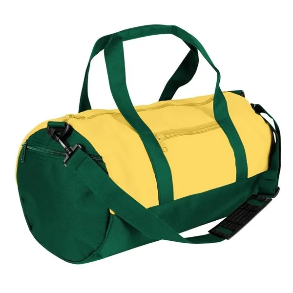 Order Custom Logo Nylon Poly Athletic Barrel Bags-Extensive Color Options-9 Sizes.... from ASI 73775 Unionwear