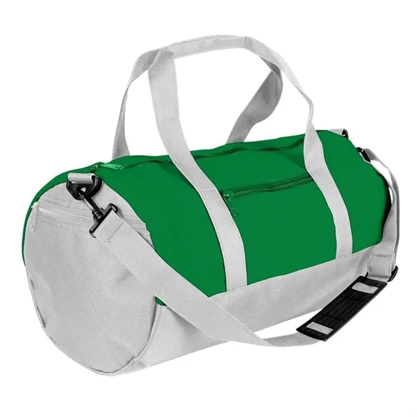 Order Custom Logo Nylon Poly Athletic Barrel Bags-Extensive Color Options-9 Sizes.... from ASI 73775 Unionwear