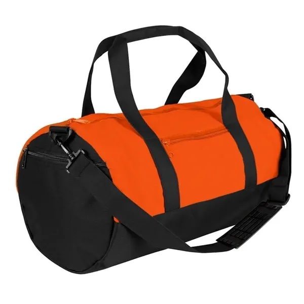 Order Custom Logo Nylon Poly Athletic Barrel Bags-Extensive Color Options-9 Sizes.... from ASI 73775 Unionwear