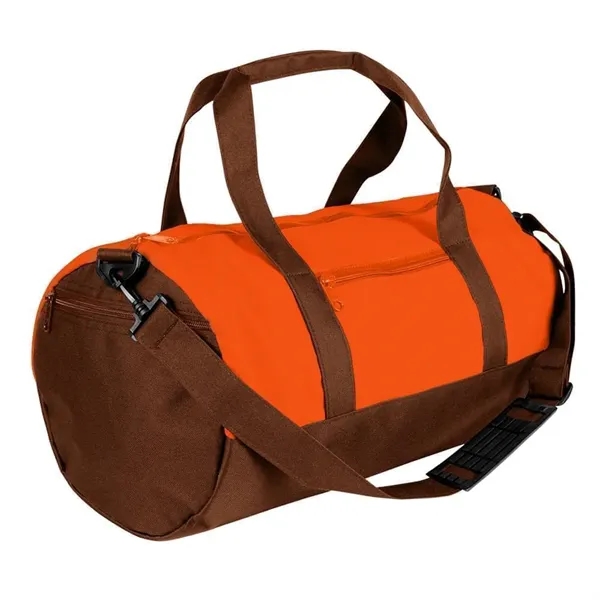 Order Custom Logo Nylon Poly Athletic Barrel Bags-Extensive Color Options-9 Sizes.... from ASI 73775 Unionwear