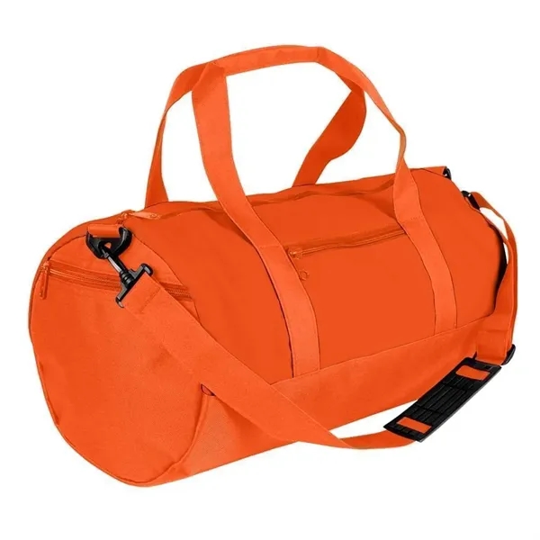 Order Custom Logo Nylon Poly Athletic Barrel Bags-Extensive Color Options-9 Sizes.... from ASI 73775 Unionwear