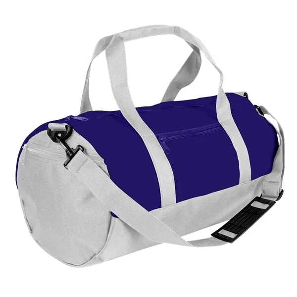 Order Custom Logo Nylon Poly Athletic Barrel Bags-Extensive Color Options-9 Sizes.... from ASI 73775 Unionwear