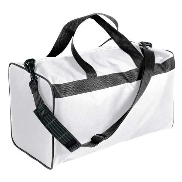 Order Custom Logo Nylon Poly Weekend Duffles-Extensive Color Options-9 Sizes. Union... from ASI 73775 Unionwear