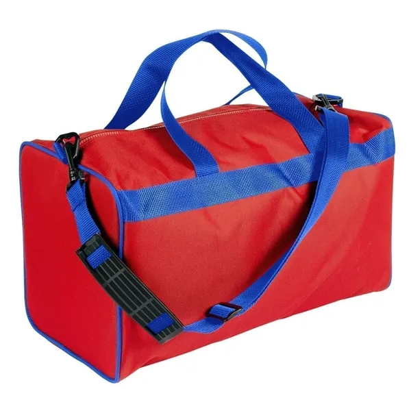 Order Custom Logo Nylon Poly Weekend Duffles-Extensive Color Options-9 Sizes. Union... from ASI 73775 Unionwear