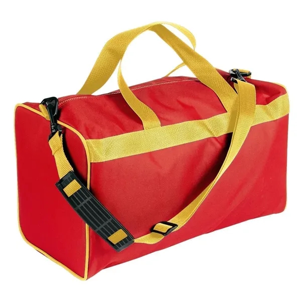 Order Custom Logo Nylon Poly Weekend Duffles-Extensive Color Options-9 Sizes. Union... from ASI 73775 Unionwear