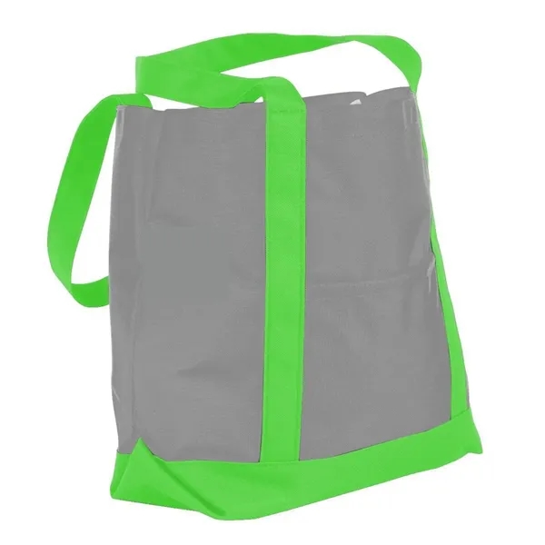 Order Custom Logo Nylon Poly Boat Tote Bags-Extensive Color Options-17 Sizes.... from ASI 73775 Unionwear