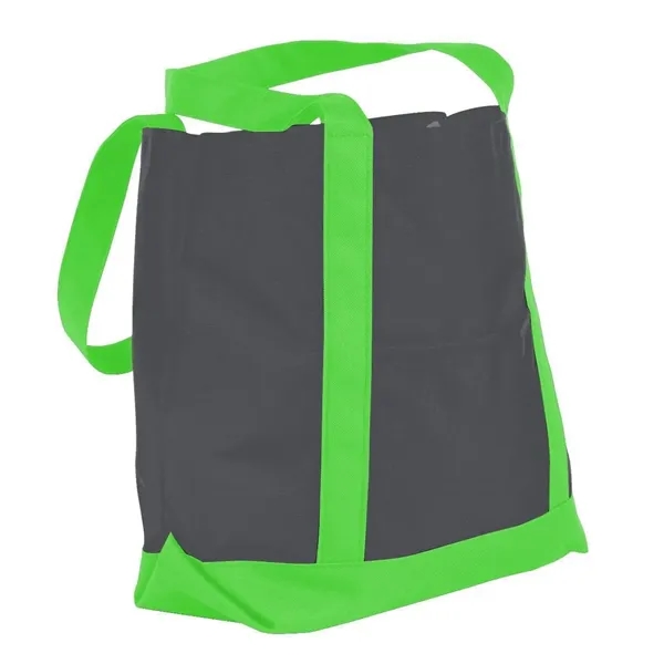 Order Custom Logo Nylon Poly Boat Tote Bags-Extensive Color Options-17 Sizes.... from ASI 73775 Unionwear
