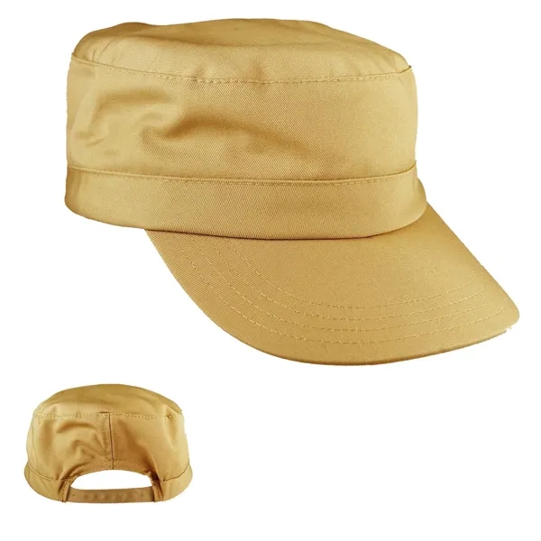 Order Union Made in USA Solid Color Cotton Twill Patrol Cap... from ASI 73775 Unionwear