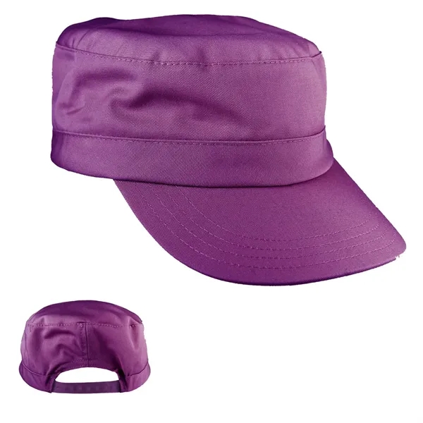 Order Union Made in USA Solid Color Cotton Twill Patrol Cap... from ASI 73775 Unionwear