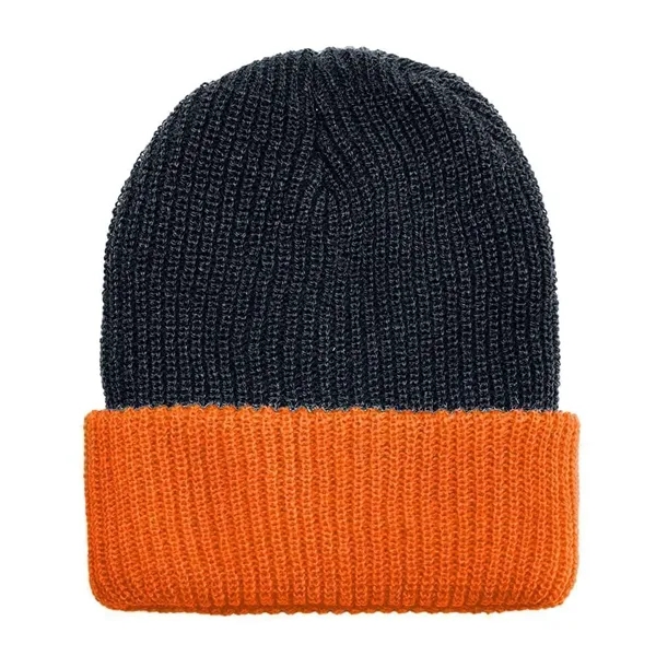 Order Contrast Cuff Knit Hat USA Made / Union Label American... from ASI 73775 Unionwear