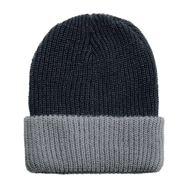 Order Contrast Cuff Knit Hat USA Made / Union Label American... from ASI 73775 Unionwear