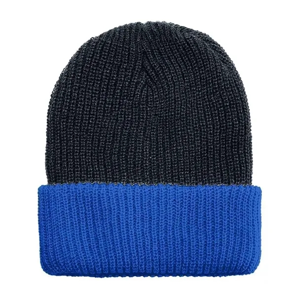 Order Contrast Cuff Knit Hat USA Made / Union Label American... from ASI 73775 Unionwear