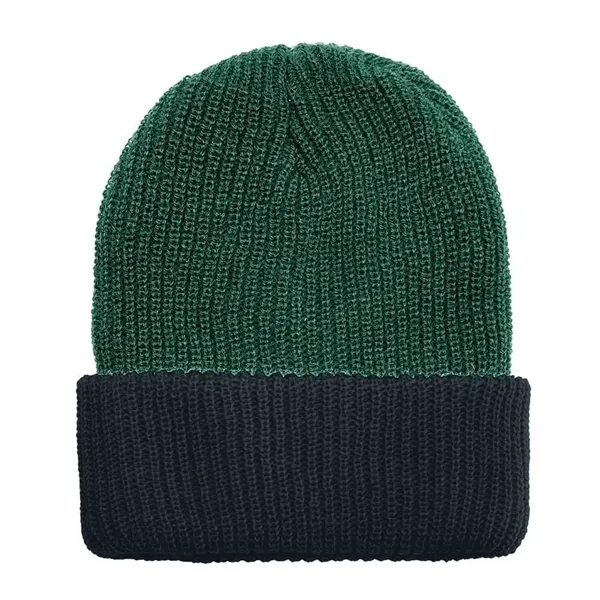 Order Contrast Cuff Knit Hat USA Made / Union Label American... from ASI 73775 Unionwear