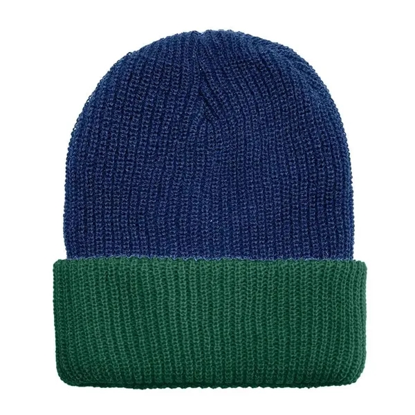 Order Contrast Cuff Knit Hat USA Made / Union Label American... from ASI 73775 Unionwear