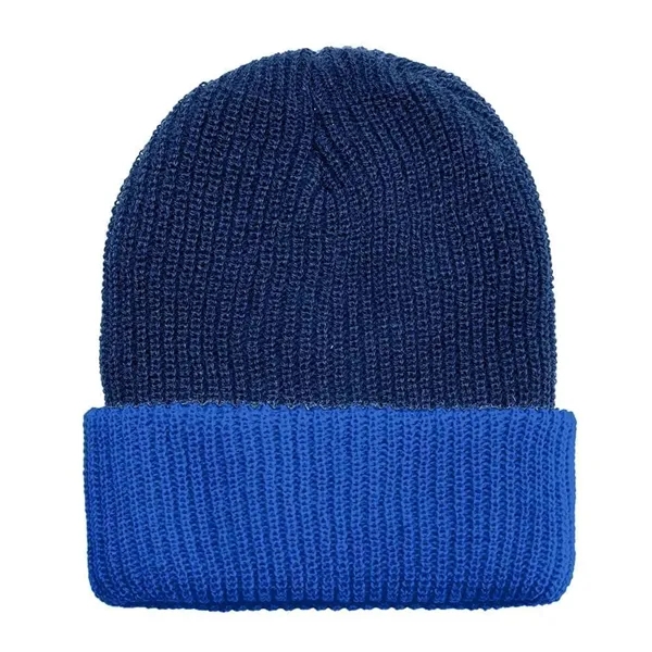 Order Contrast Cuff Knit Hat USA Made / Union Label American... from ASI 73775 Unionwear