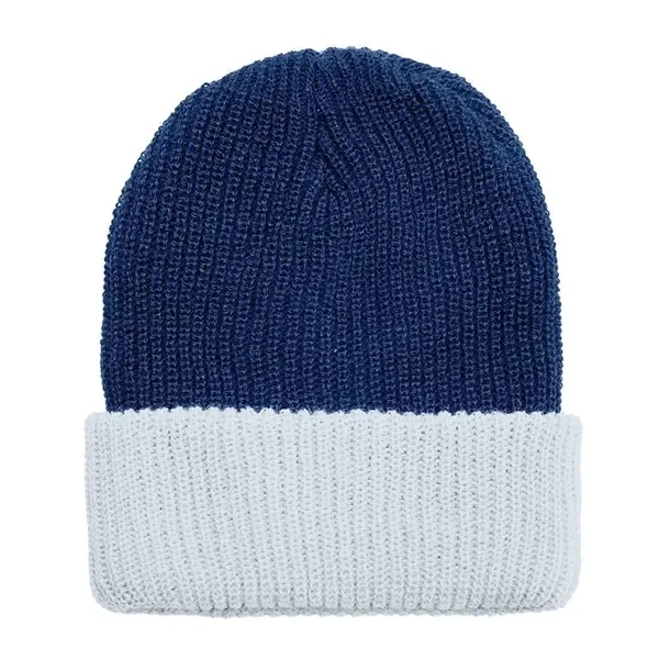 Order Contrast Cuff Knit Hat USA Made / Union Label American... from ASI 73775 Unionwear