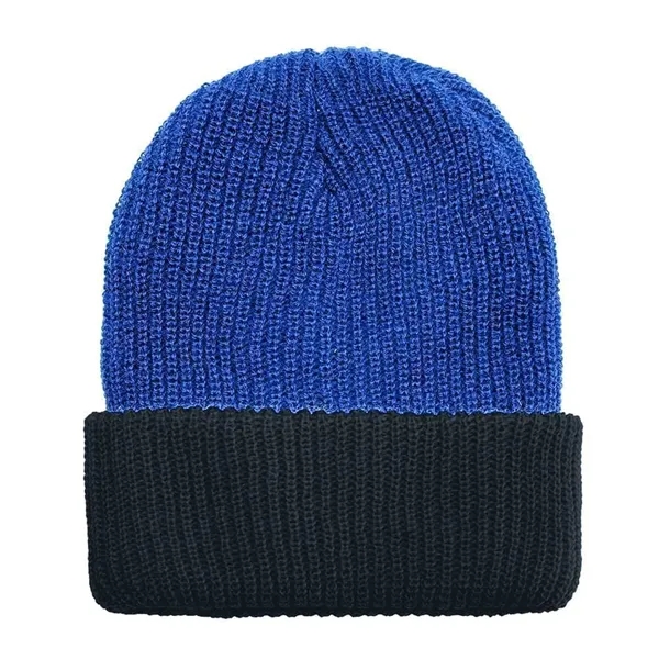 Order Contrast Cuff Knit Hat USA Made / Union Label American... from ASI 73775 Unionwear