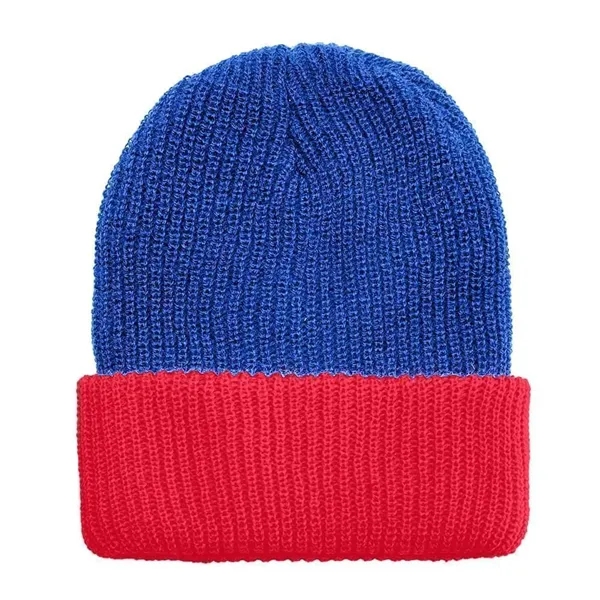 Order Contrast Cuff Knit Hat USA Made / Union Label American... from ASI 73775 Unionwear