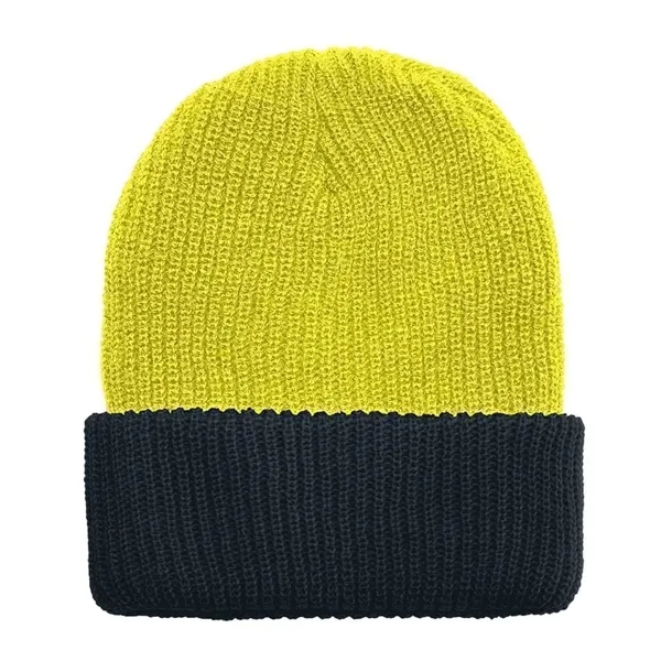 Order Contrast Cuff Knit Hat USA Made / Union Label American... from ASI 73775 Unionwear