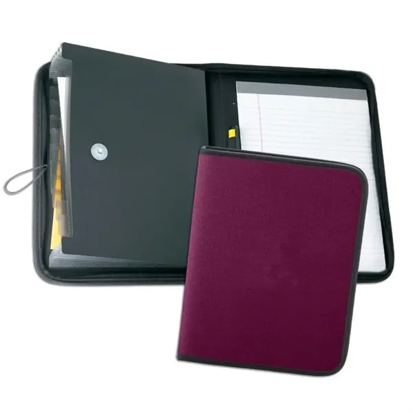 Order Custom Union, USA Made Accordion Stitched Letter Portfolio Folder-Nylon or... from ASI 73775 Unionwear / ETI Konvex