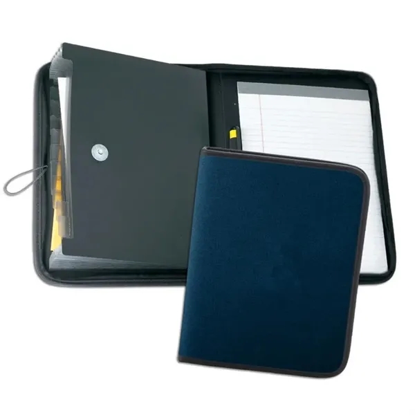 Order Custom Union, USA Made Accordion Stitched Letter Portfolio Folder-Nylon or... from ASI 73775 Unionwear / ETI Konvex