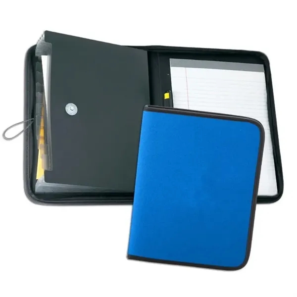 Order Custom Union, USA Made Accordion Stitched Letter Portfolio Folder-Nylon or... from ASI 73775 Unionwear / ETI Konvex