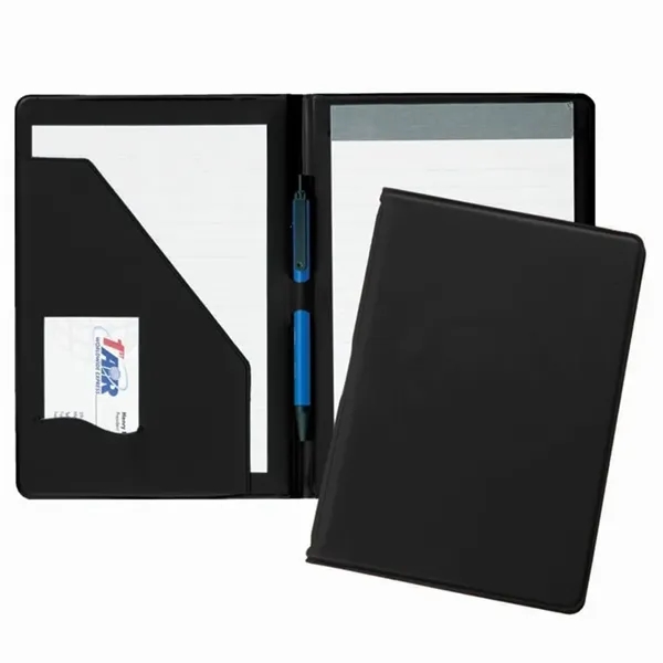Order Custom Union/USA Made Sealed Junior Portfolio Folder-Antigua-Film Vinyl-Stamped, Foil, Printed,... from ASI 73775 Unionwear / ETI Konvex