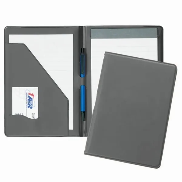 Order Custom Union/USA Made Sealed Junior Portfolio Folder-Antigua-Film Vinyl-Stamped, Foil, Printed,... from ASI 73775 Unionwear / ETI Konvex