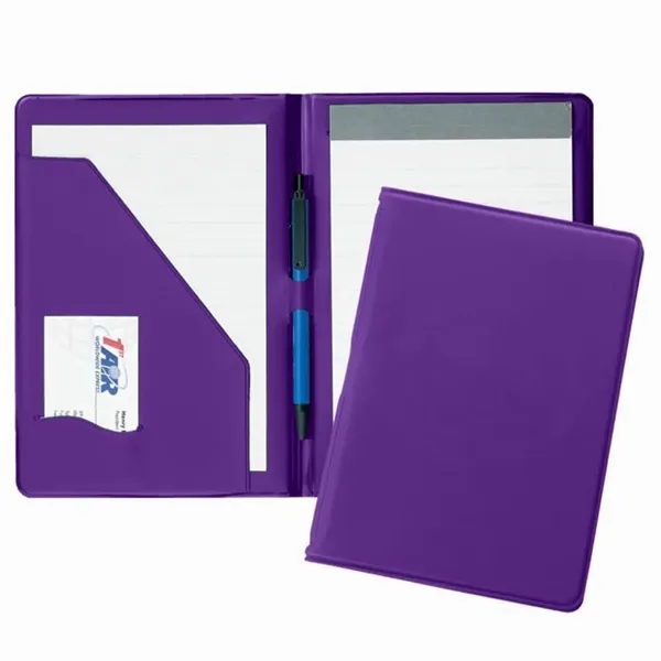 Order Custom Union/USA Made Sealed Junior Portfolio Folder-Antigua-Film Vinyl-Stamped, Foil, Printed,... from ASI 73775 Unionwear / ETI Konvex