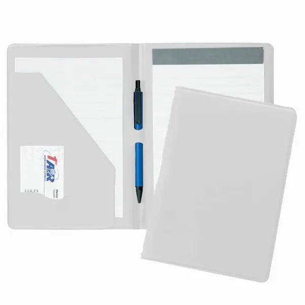 Order Custom Union/USA Made Sealed Junior Portfolio Folder-Antigua-Film Vinyl-Stamped, Foil, Printed,... from ASI 73775 Unionwear / ETI Konvex