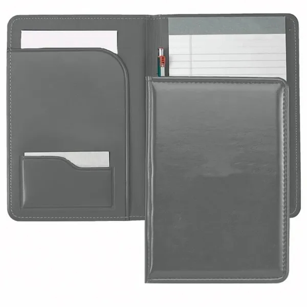 Order Custom Union/USA Made Grainedge Stitched Junior Portfolio Folder-Vinyl-Stamped, Foil, Printed,... from ASI 73775 Unionwear / ETI Konvex