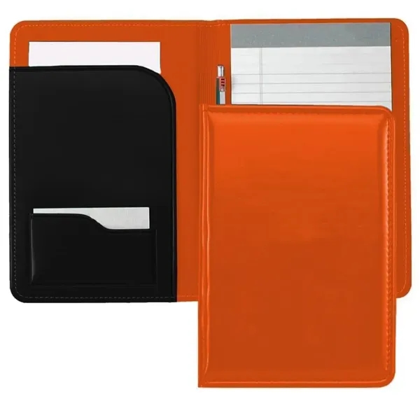 Order Custom Union/USA Made Grainedge Stitched Junior Portfolio Folder-Vinyl-Stamped, Foil, Printed,... from ASI 73775 Unionwear / ETI Konvex