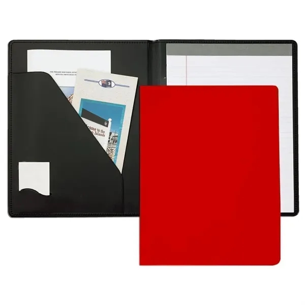 Order Custom Union/USA Made Superior Stitched Letter Portfolio Folder-Vinyl-Stamped, Foil, Printed,... from ASI 73775 Unionwear / ETI Konvex