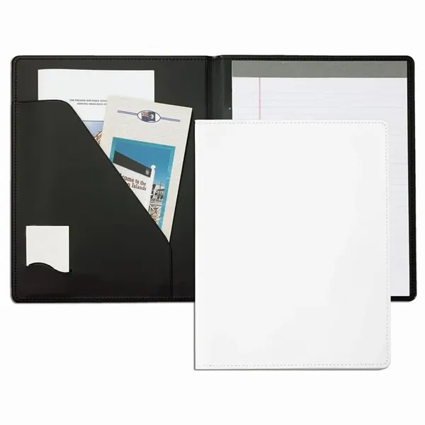 Order Custom Union/USA Made Superior Stitched Letter Portfolio Folder-Vinyl-Stamped, Foil, Printed,... from ASI 73775 Unionwear / ETI Konvex