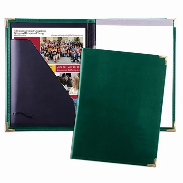 Order Custom Union/USA Made Stitched Letter Portfolio Folder-Vinyl-Stamped, Foil, Printed, Debossed.... from ASI 73775 Unionwear / ETI Konvex