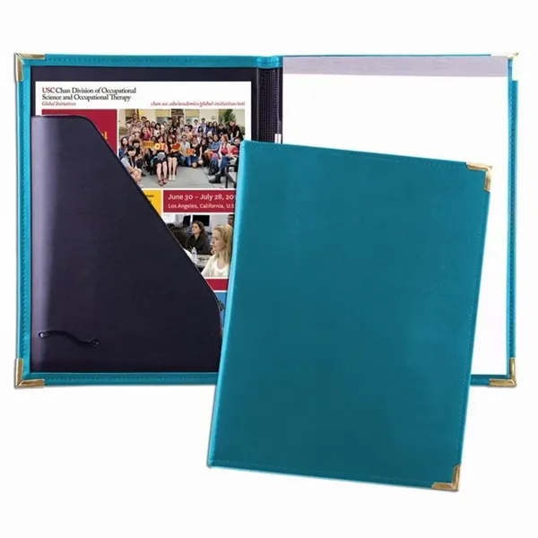 Order Custom Union/USA Made Stitched Letter Portfolio Folder-Vinyl-Stamped, Foil, Printed, Debossed.... from ASI 73775 Unionwear / ETI Konvex