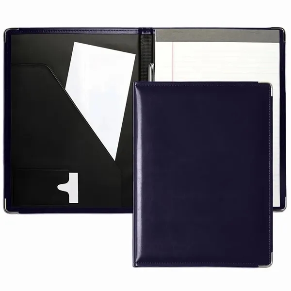 Order Custom Union/USA Made Noble Stitched Letter Portfolio Folder-Vinyl-Stamped, Foil, Printed,... from ASI 73775 Unionwear / ETI Konvex